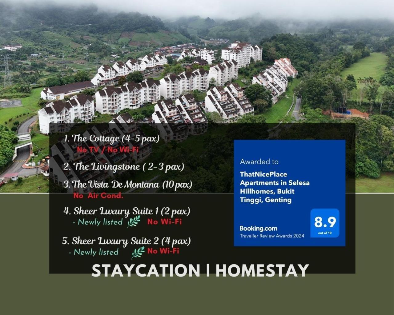 Apartment Thatniceplace In Selesa Hillhomes, Bukit Tinggi, Genting