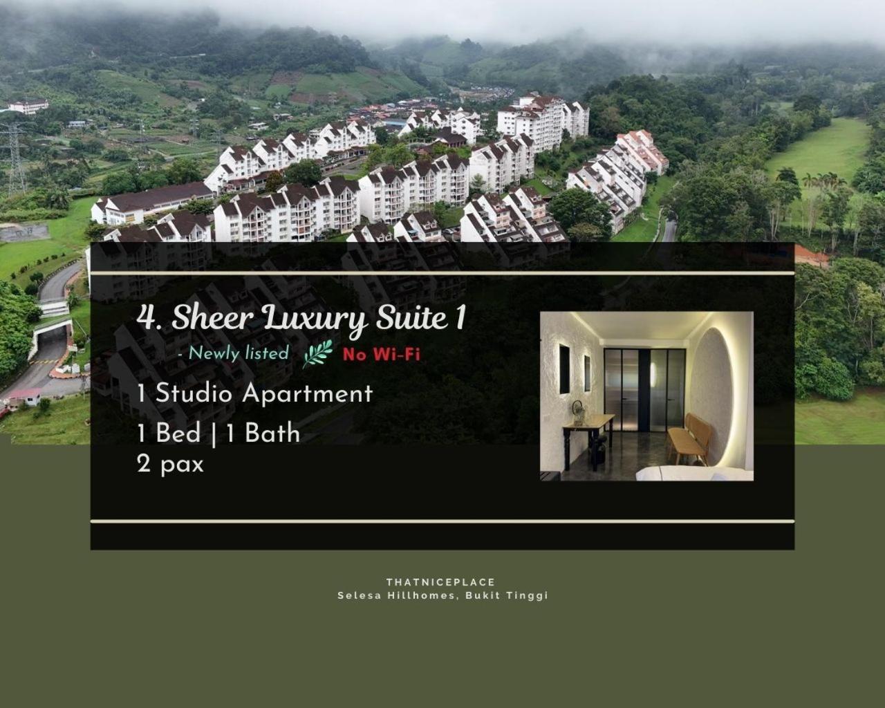 Thatniceplace In Selesa Hillhomes, Bukit Tinggi, Genting Apartment